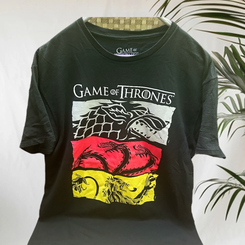 Game of Thrones Men’s  Graphic T-Shirt size L